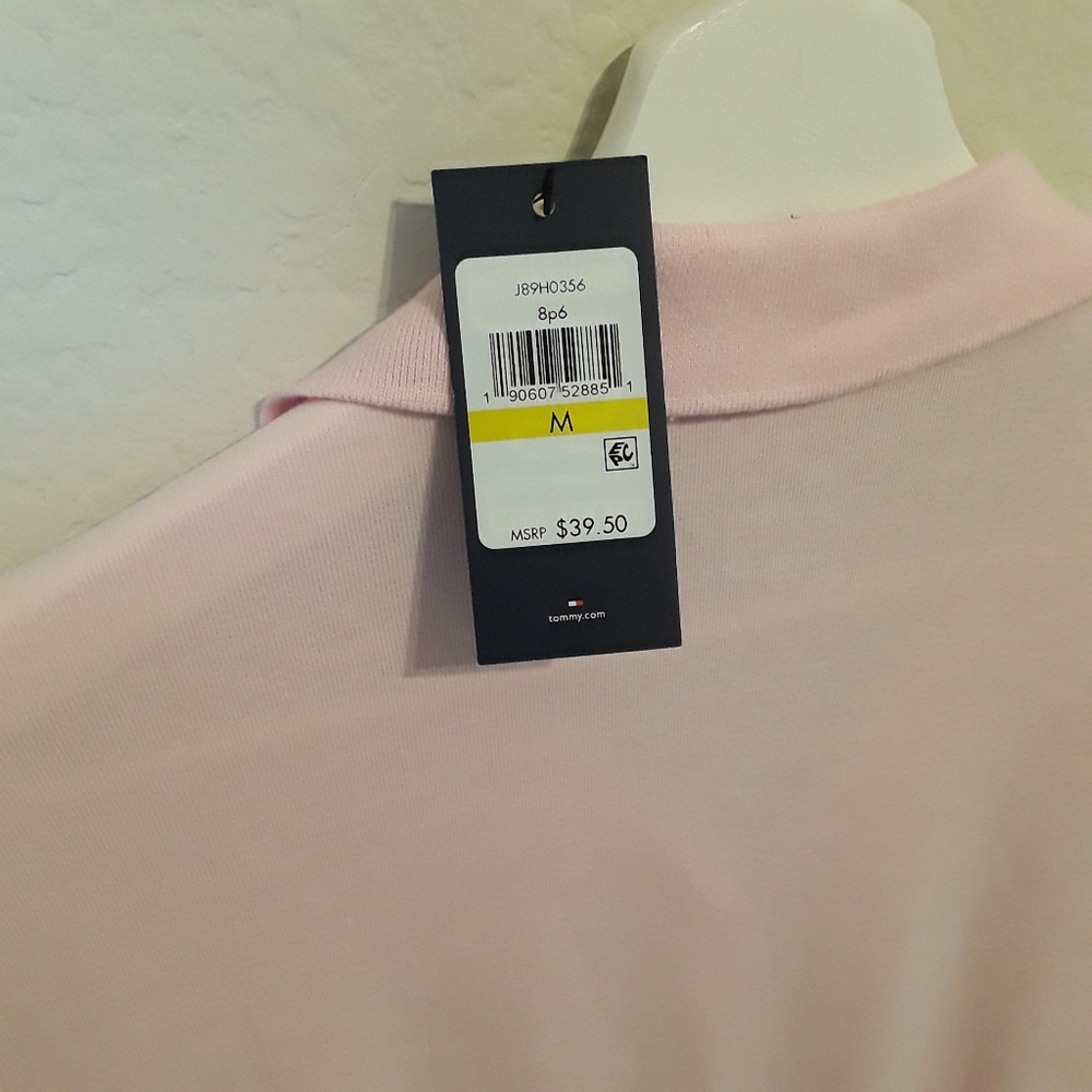 Tommy Hilfiger Pink Shirt NWT - Picture 7 of 8